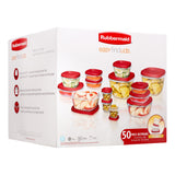 Easy Find Lids Food Storage Set, 50 Ct