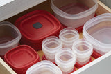 Easy Find Vented Lids Food Storage Containers, 40-Piece Set