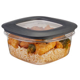 Premier Easy Find Lids 5-Cup Food Storage Container, Grey