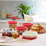 Easy Find Lids Food Storage and Organization Containers, Set of 20 (40 Pieces Total)