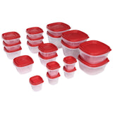 Easy Find Lids Food Storage and Organization Containers, Set of 20 (40 Pieces Total)