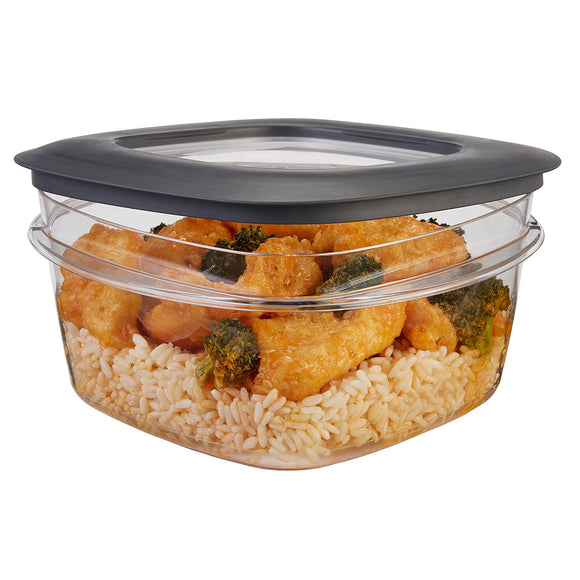 Premier Easy Find Lids 5-Cup Food Storage Container, Grey
