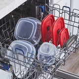 Easy Find Vented Lids Food Storage Containers, 40-Piece Set